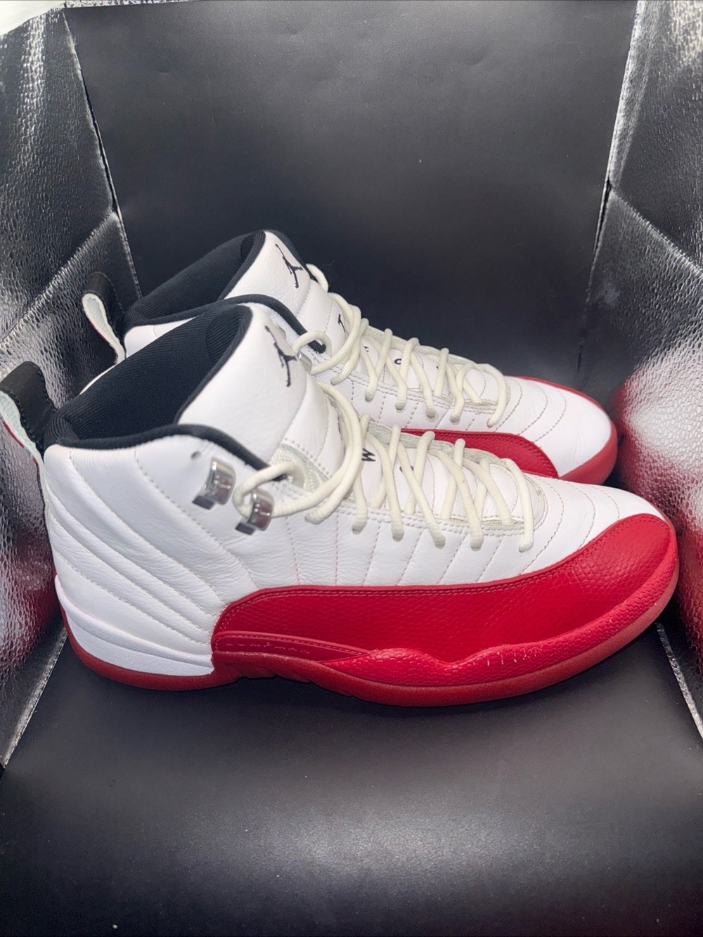 Size 9.5 - Jordan 12 Retro 2023 Mid Cherry, CT8013-116, Clean, No Box, Great - Picture 5 of 10